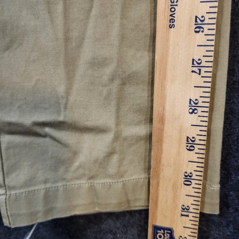 Fabletics The One Pant Mens 34x34 Khaki Tan Stretch Chino PT2354910-3487-34034